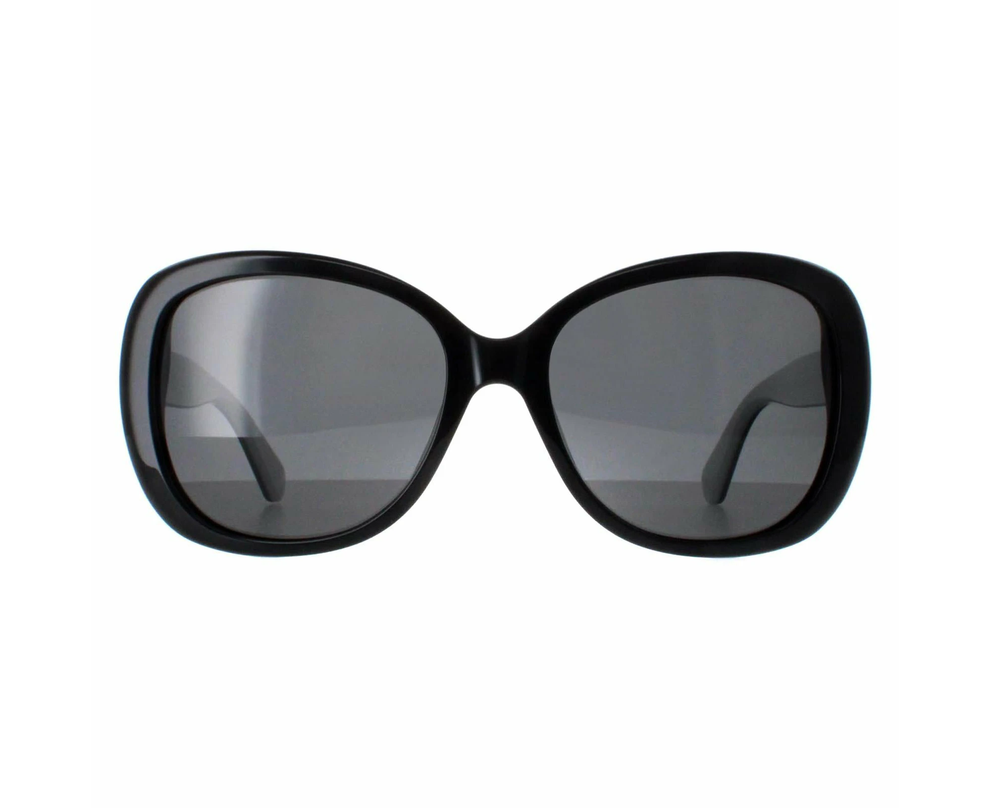 Kate Spade Sunglasses Judyann/P/S 9HT M9 Black Ivory Grey Polarized