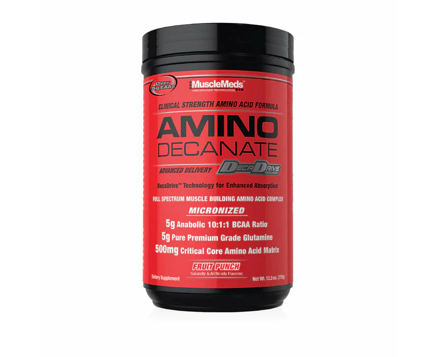 MuscleMeds Amino Decanate DecaDrive Amino Acids - Fruit Punch