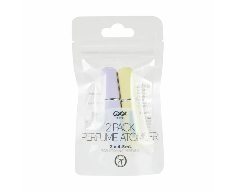 2 Pack Perfume Atomiser - OXX Travel