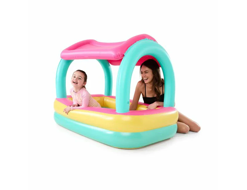 Inflatable Pool with Canopy - Anko