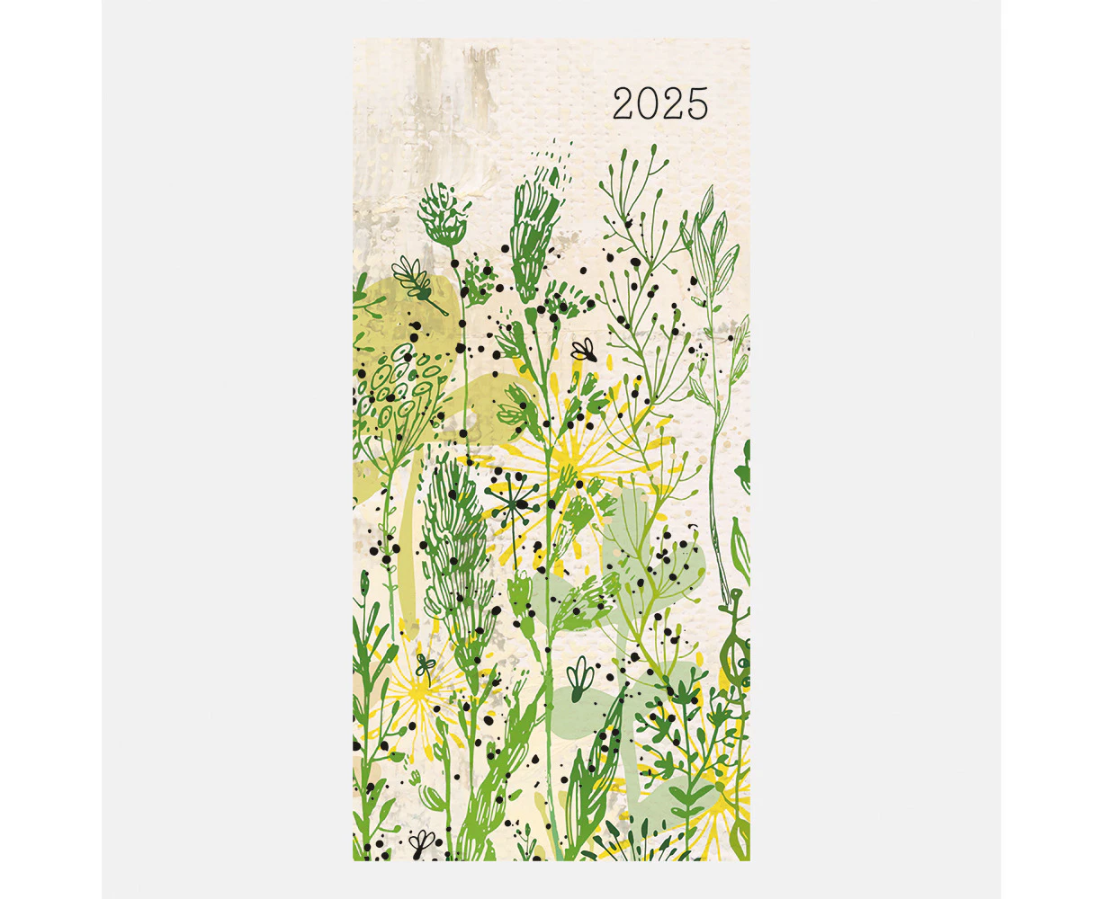 2025 Diary Cotton Grass Pocket Week to View Gifted Stationery GSC25359