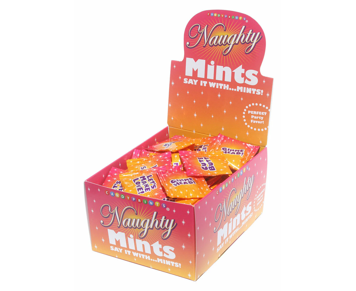 Box of Naughty Mints 3.1g bags