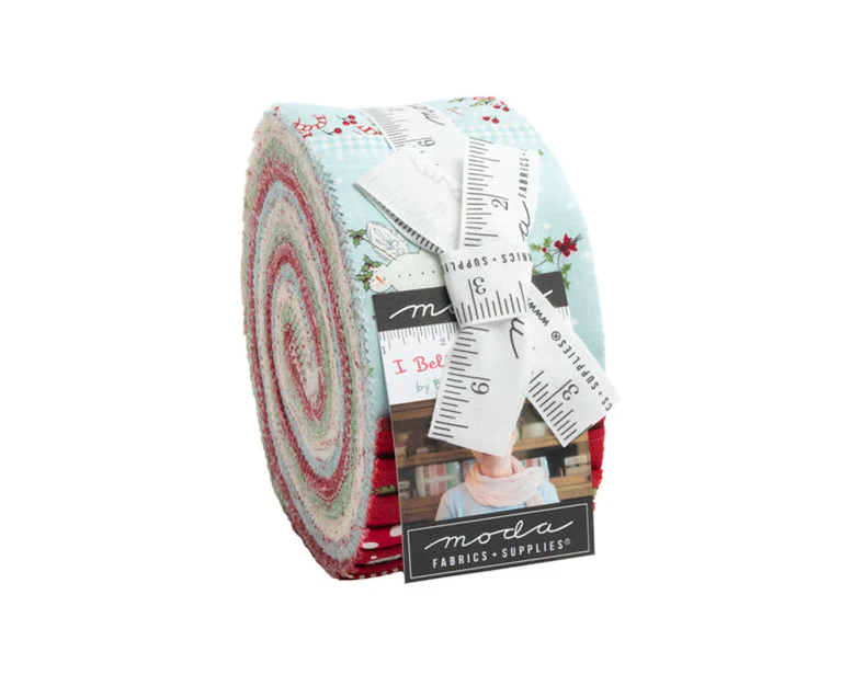 Moda Quilting Jelly Roll Patchwork I Believe in Angels 2.5 Inch Fabrics