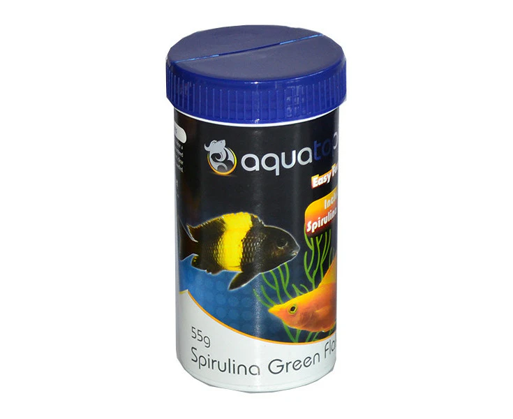 Aquatopia Spirulina Green Flake Fish Food 55g (AQ71162)