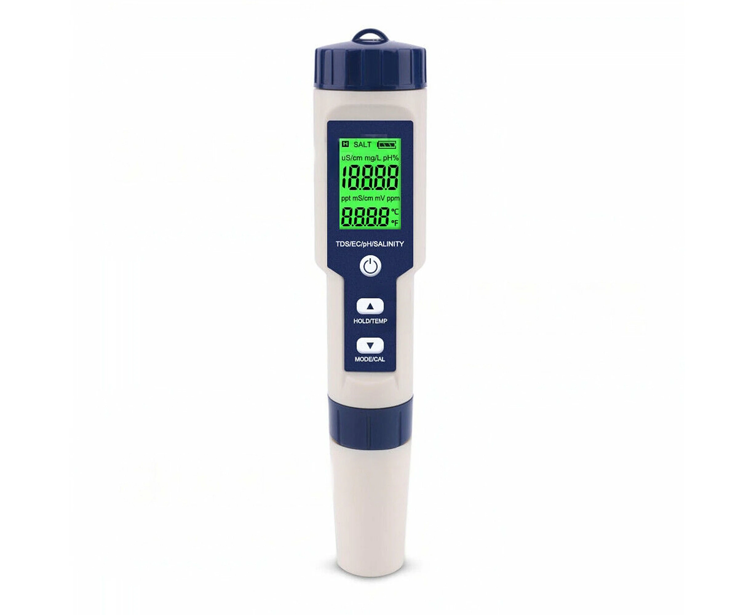 PH Meter TDS EC Salinity Temperature Digital Water Quality Monitor Tester - 5 in 1