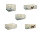 Dog Playpen Enclosure Portable Panel Pet Playpen Fold Puppy Exercise Play Fence