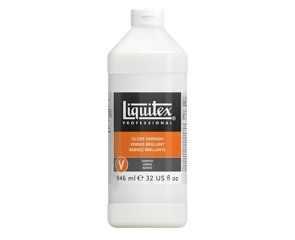 Liquitex Gloss Varnish 946ml Textured Paint Home Arts And Crafts Painting