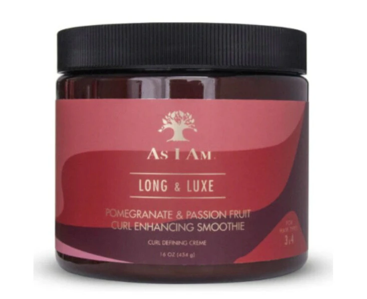 As I Am Long & Luxe Pomegranate & Passion Fruit Curl Enhancing Smoothie 454g (16oz)