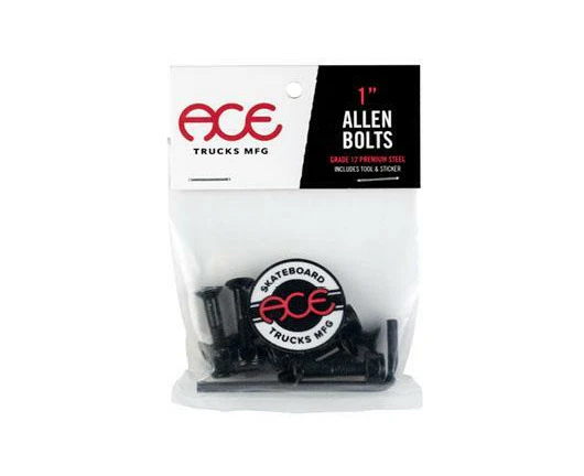 Ace Bolts 1 inch Allen Black