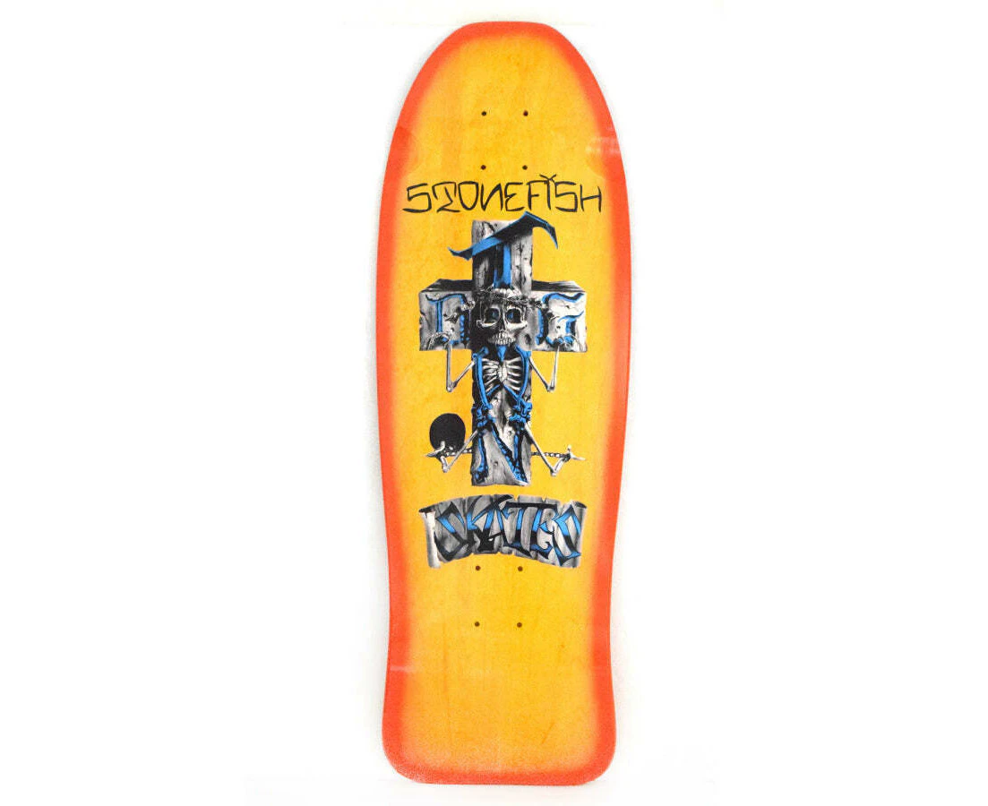 Dogtown Deck Stonefish Reissue Yellow/Orange Fade 10.125