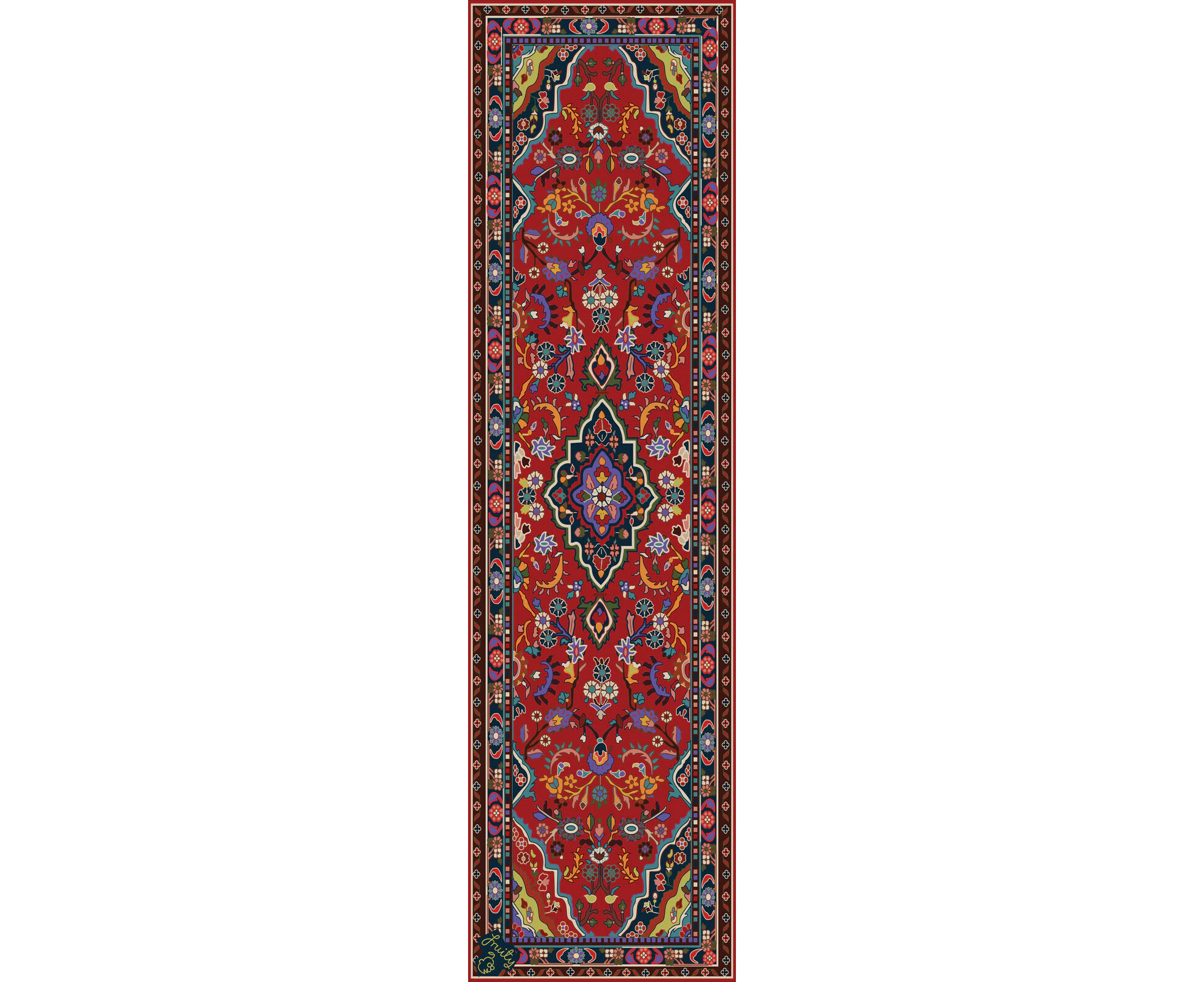 Fruity Grip Japanese Persian Rug