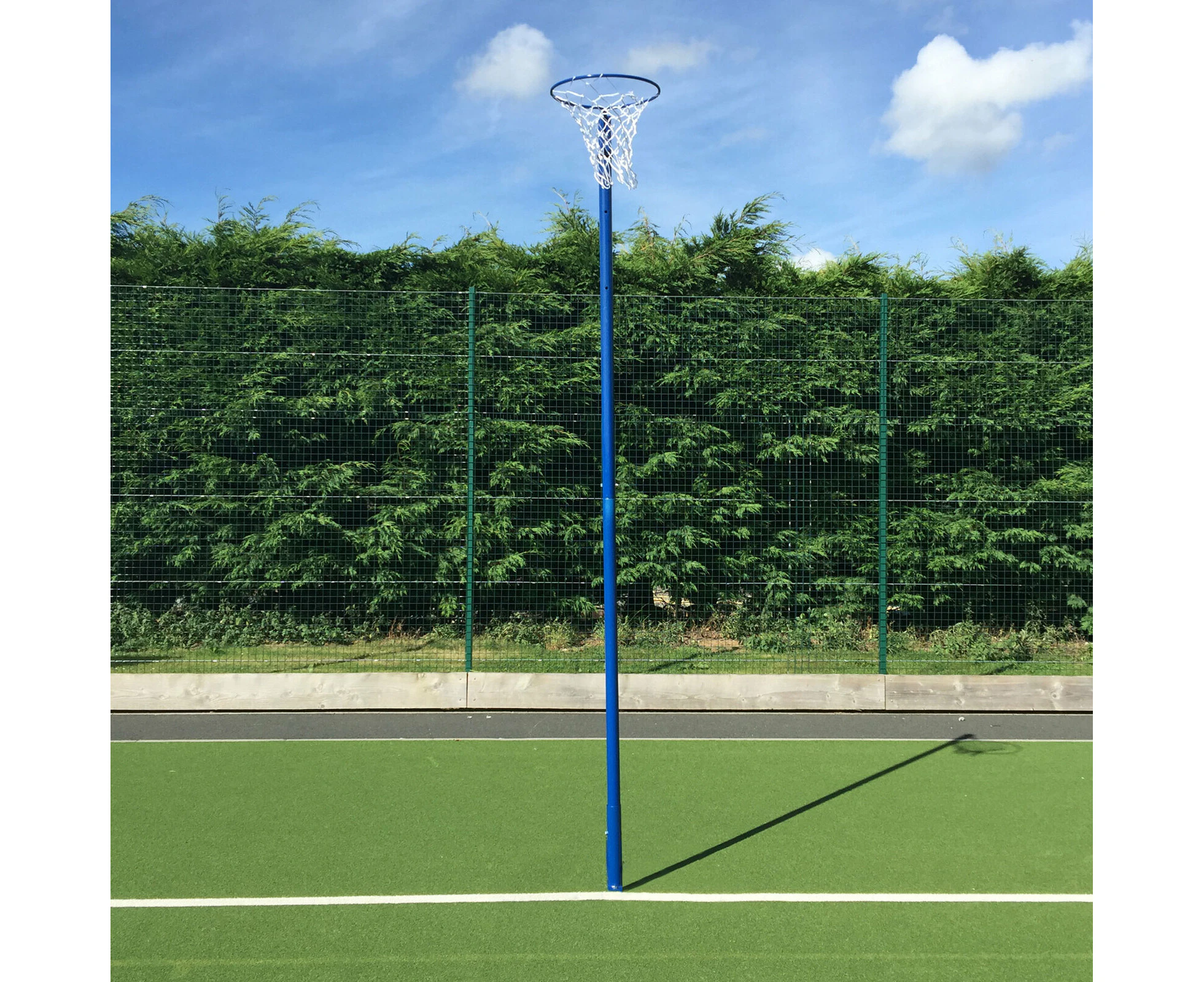 SOCKETED NETBALL POSTS [Post Padding:: No Padding] [Single or Pair:: Pair]