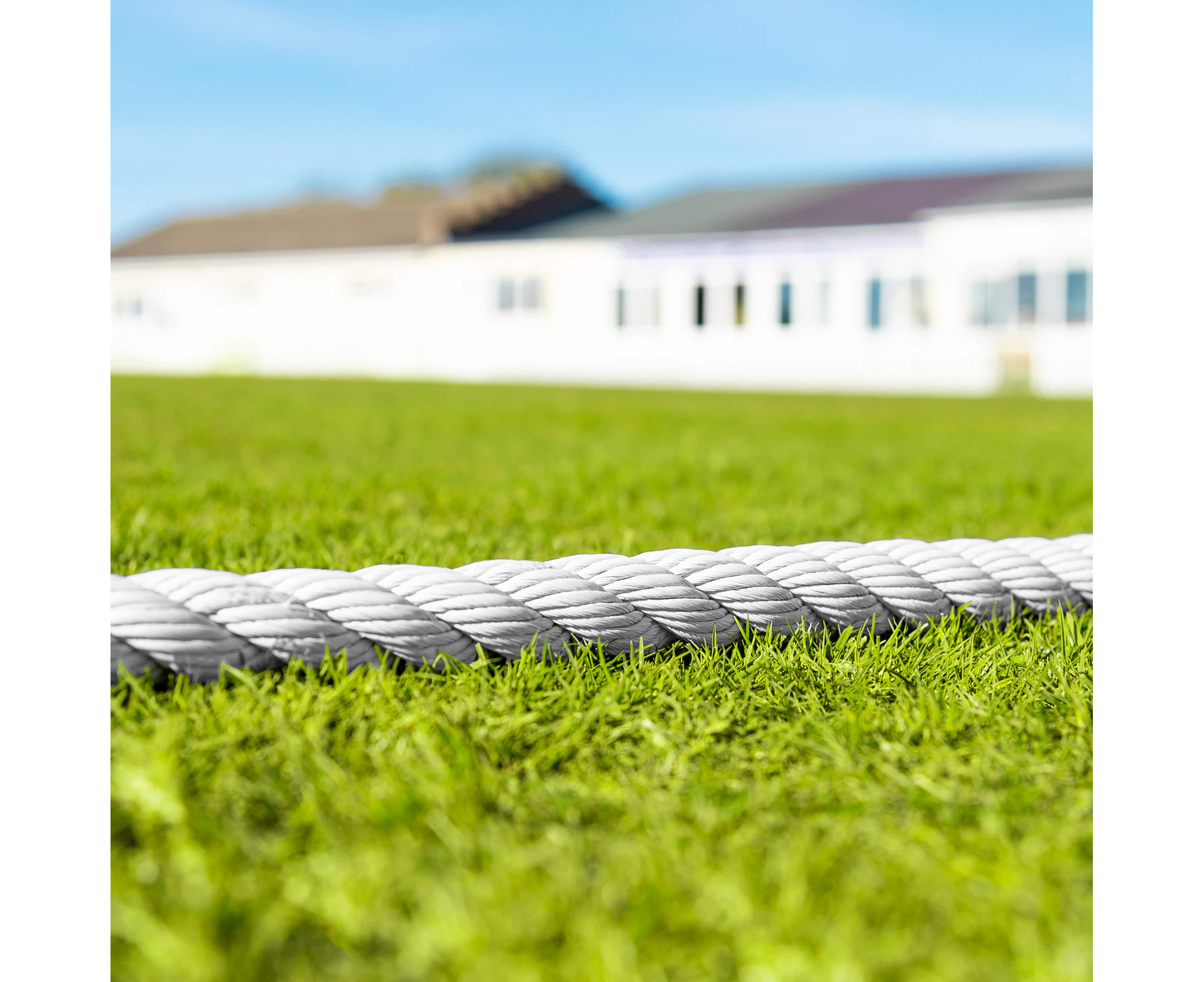 CRICKET BOUNDARY ROPE [Boundary Rope Length:: Half Pitch (250m)] [Optional Trolley:: No] [Thickness:: 32mm]