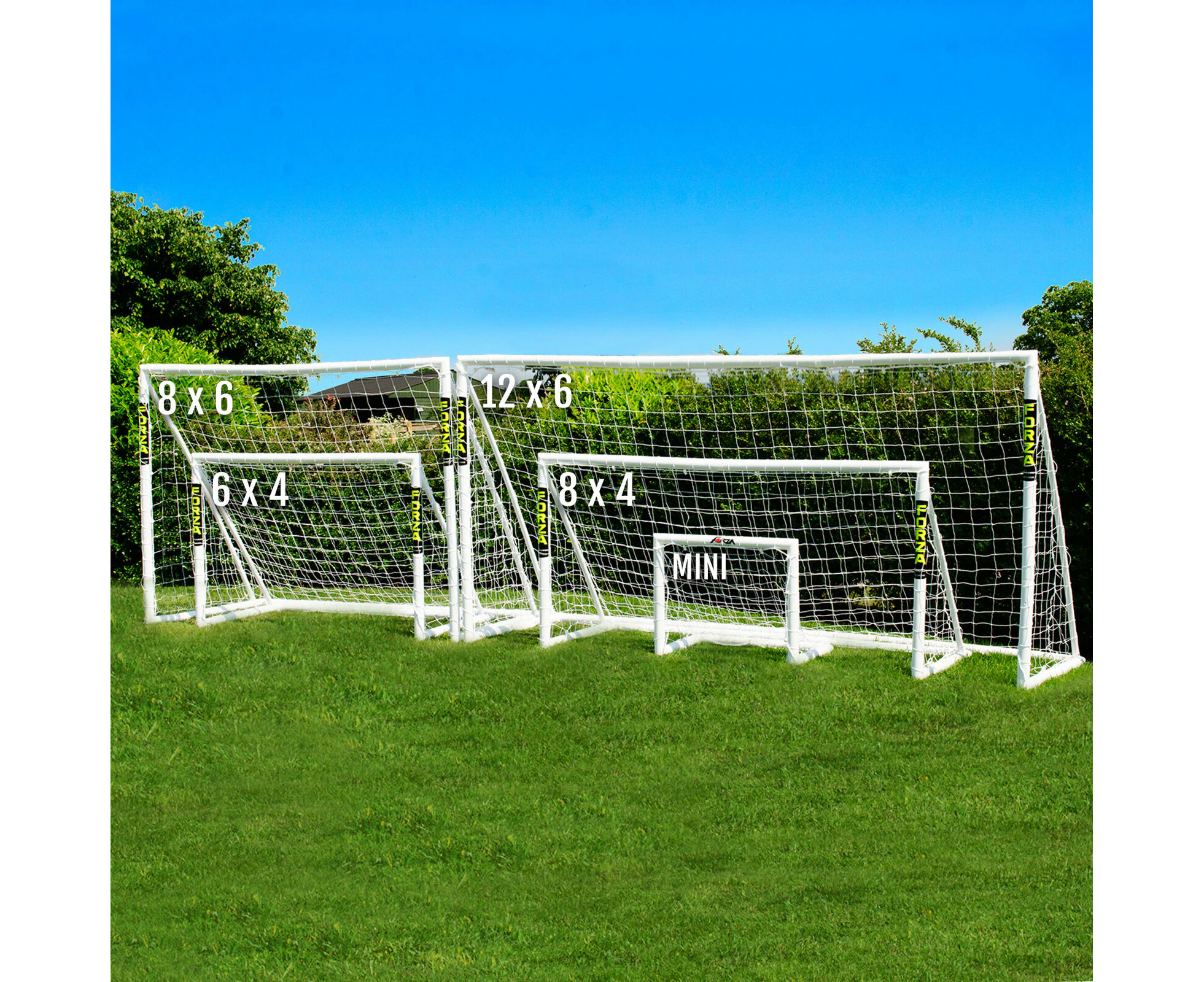 REPLACEMENT NETS FOR FORZA PVC GOALS