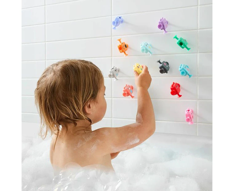 Suction Bath Friends, 12 Pack - Anko