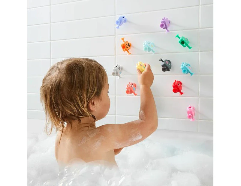 Suction Bath Friends, 12 Pack - Anko