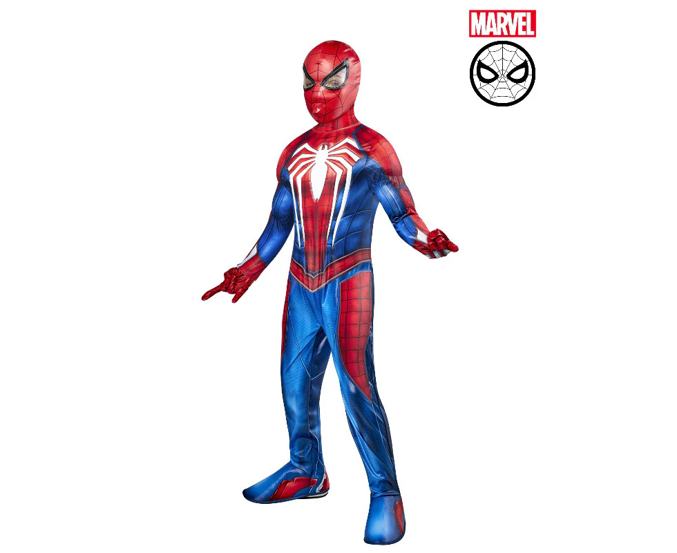 Spider-man 2 Gaming Premium Child Costume In Suit Carrier