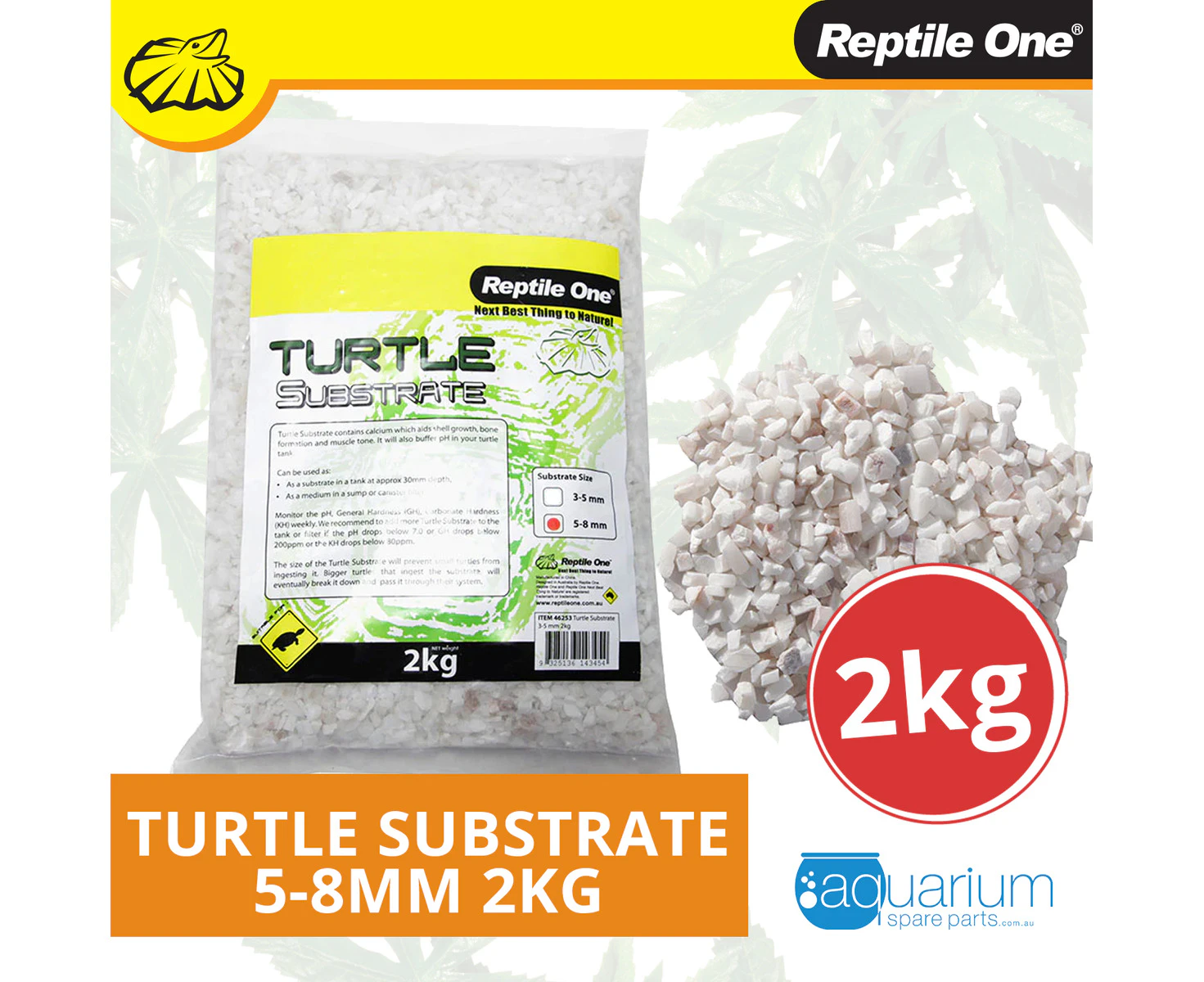 Reptile One Turtle Substrate 5-8mm 2kg (46254)