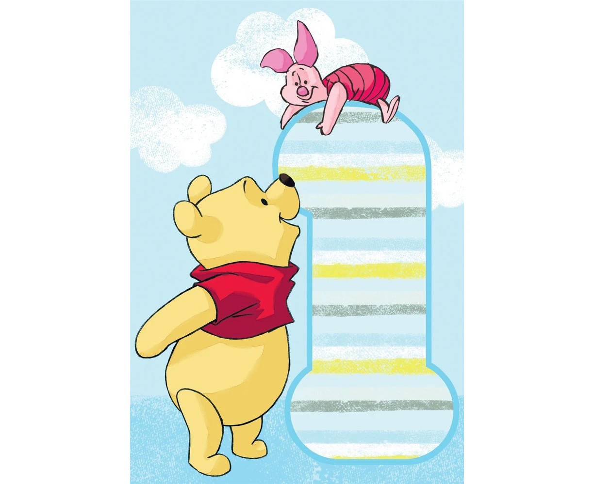 Hallmark Card - Winnie the Pooh 1st Birthday Card