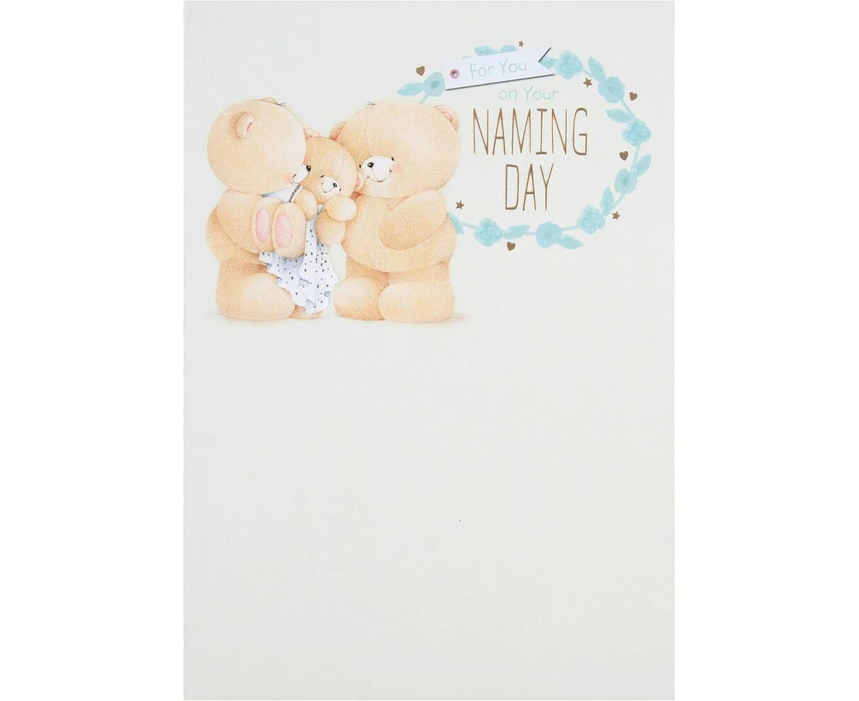 Hallmark Card - Forever Friends Naming Day Card