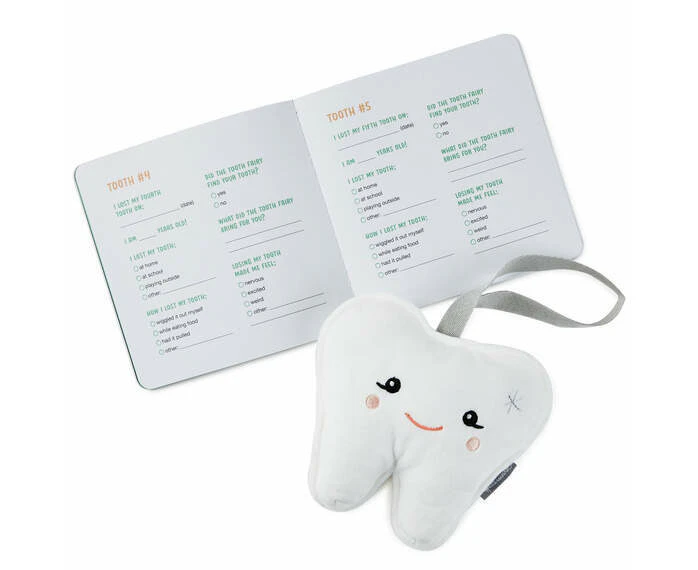 Hallmark Gifts - My Lost Tooth Door Hanger with Pocket and Booklet