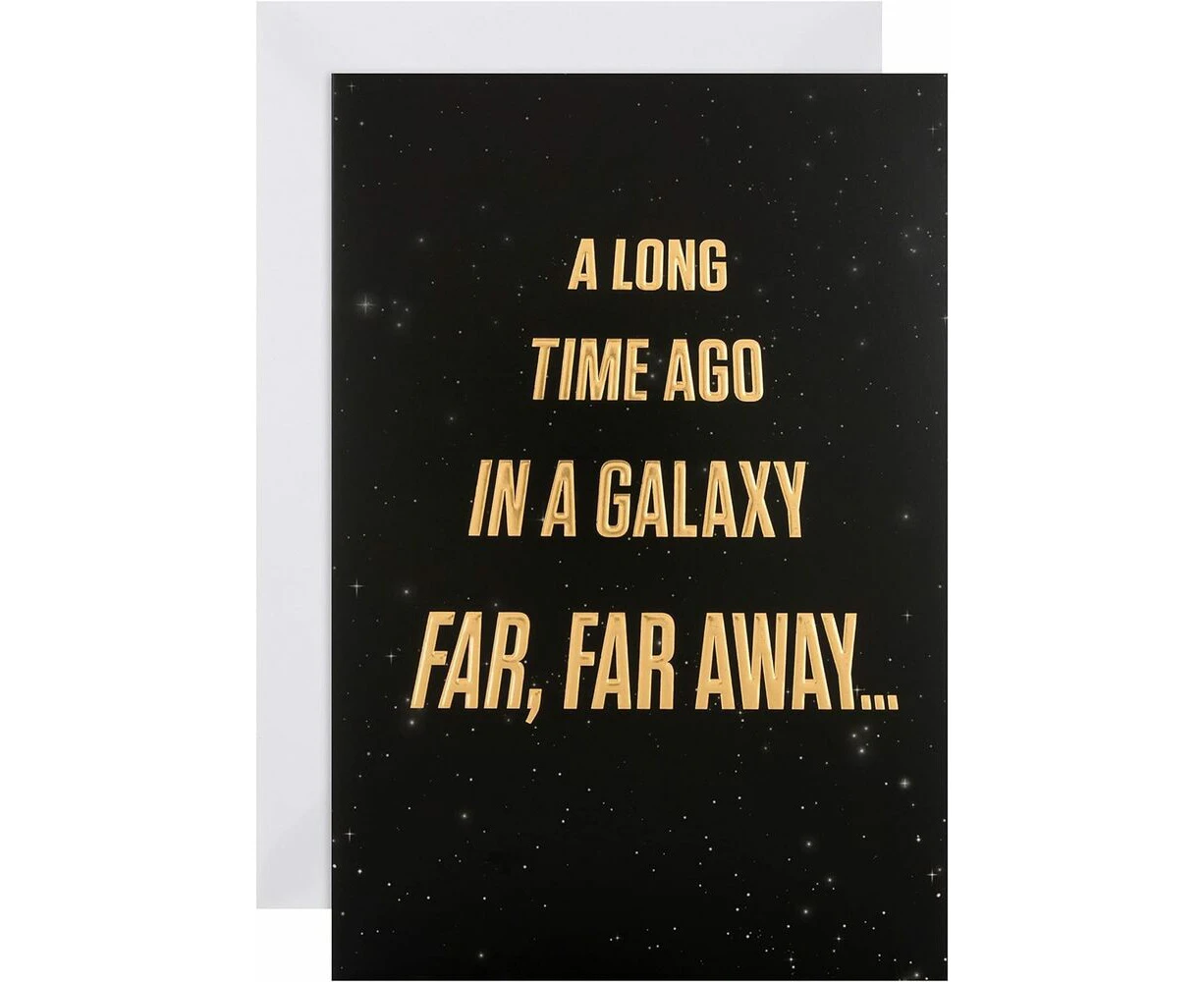 Hallmark Card - Star Wars Birthday Card