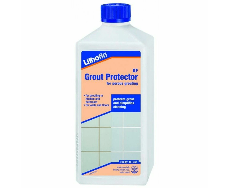 Lithofin KF Grout Protector /Porous Grouting Protects Grout Walls Floors 500ml