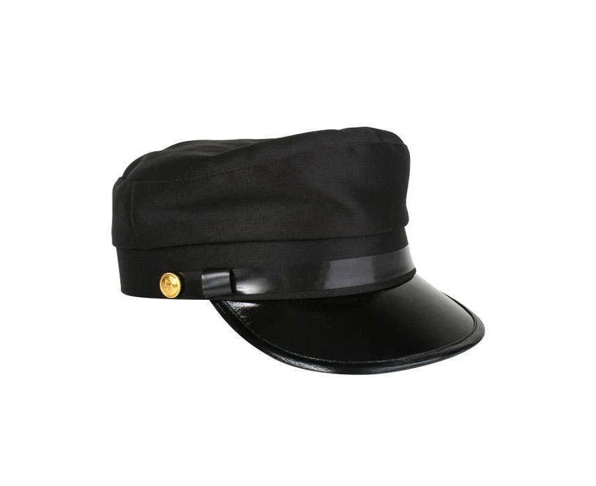 Chauffeur Black Costume Accessory Hat Genuine Dr Toms - New