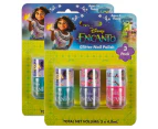 2 x 3pk Disney Encanto Glitter Nail Polish