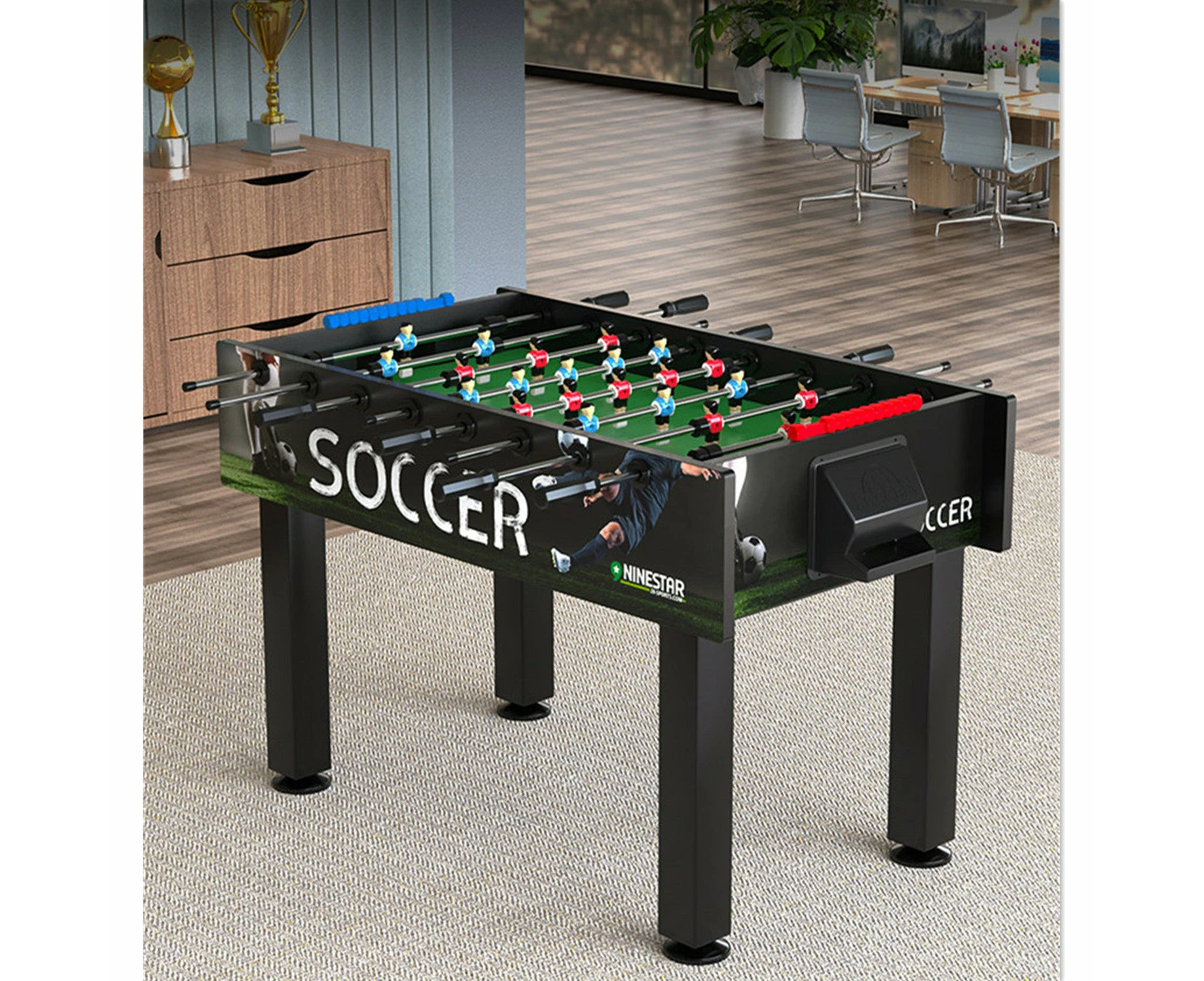 5FT Foosball Table-Soccer Star