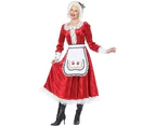 Classic Mrs Claus Women's Christmas Costume Womens