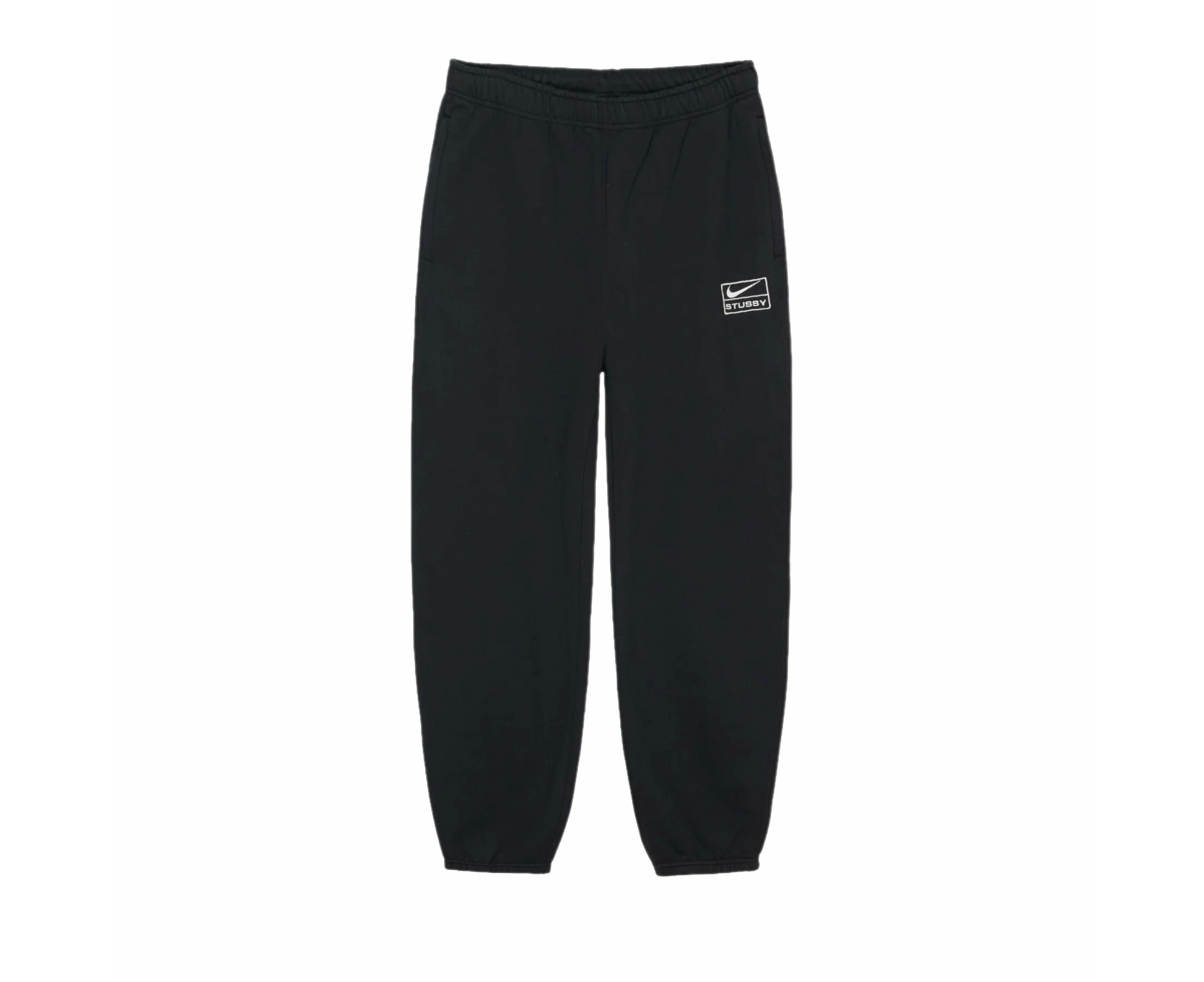 Stussy x Nike Stone Washed Fleece Pants - Black