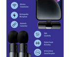 Twin Pack Lavalier TikTok YouTube video recoding Mic K11 - Android Type C