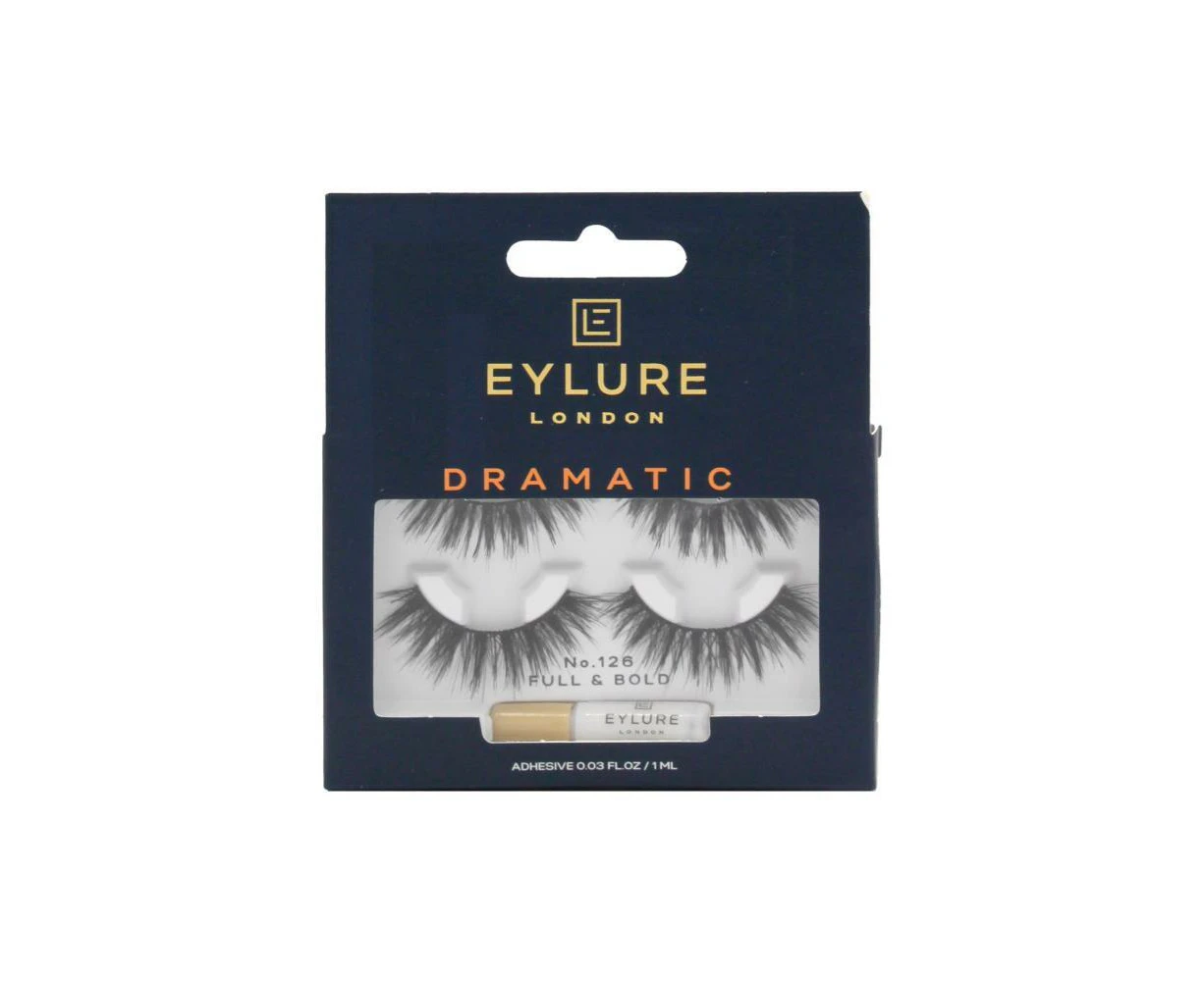 Eylure London False Lashes - Dramatic - 126 Full & Bold - Twin Pack