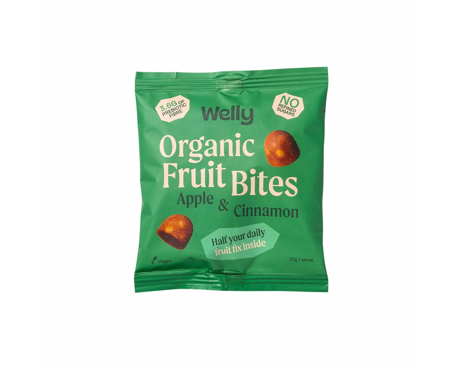 Welly Organic Fruit Bites Apple Pie (Apple & Cinnamon) 30g(Pack of 14)