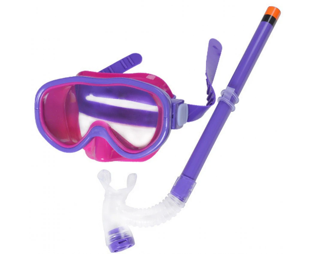 Kids Snorkeling Set Childrens Anti-fog Swimming Goggle Water Sport Snorkel Mask