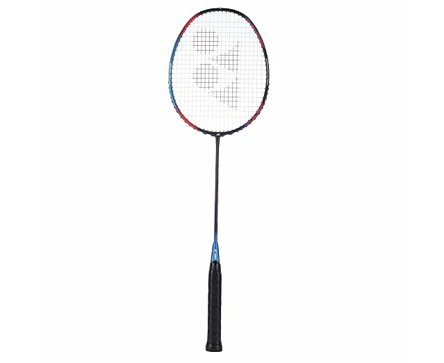 YONEX Astrox 7 DG Graphite Strung Badminton Racket with Full Racket Cover (Black/Blue) | For Professional Players | 83 grams