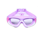 Anti-Fog Children Swimming Goggles No Leaking Adjustable Diving Swim Glasses Kid - Purple