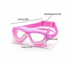 Anti-Fog Children Swimming Goggles No Leaking Adjustable Diving Swim Glasses Kid - RoseRed