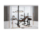 BLACK LORD Weight Bench 14in1 Press Multi-Station Fitness Home Gym Equipment