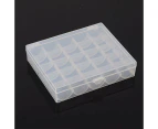 Sewing Machine Storage Box Bobbins Clear Case