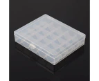 Sewing Machine Storage Box Bobbins Clear Case