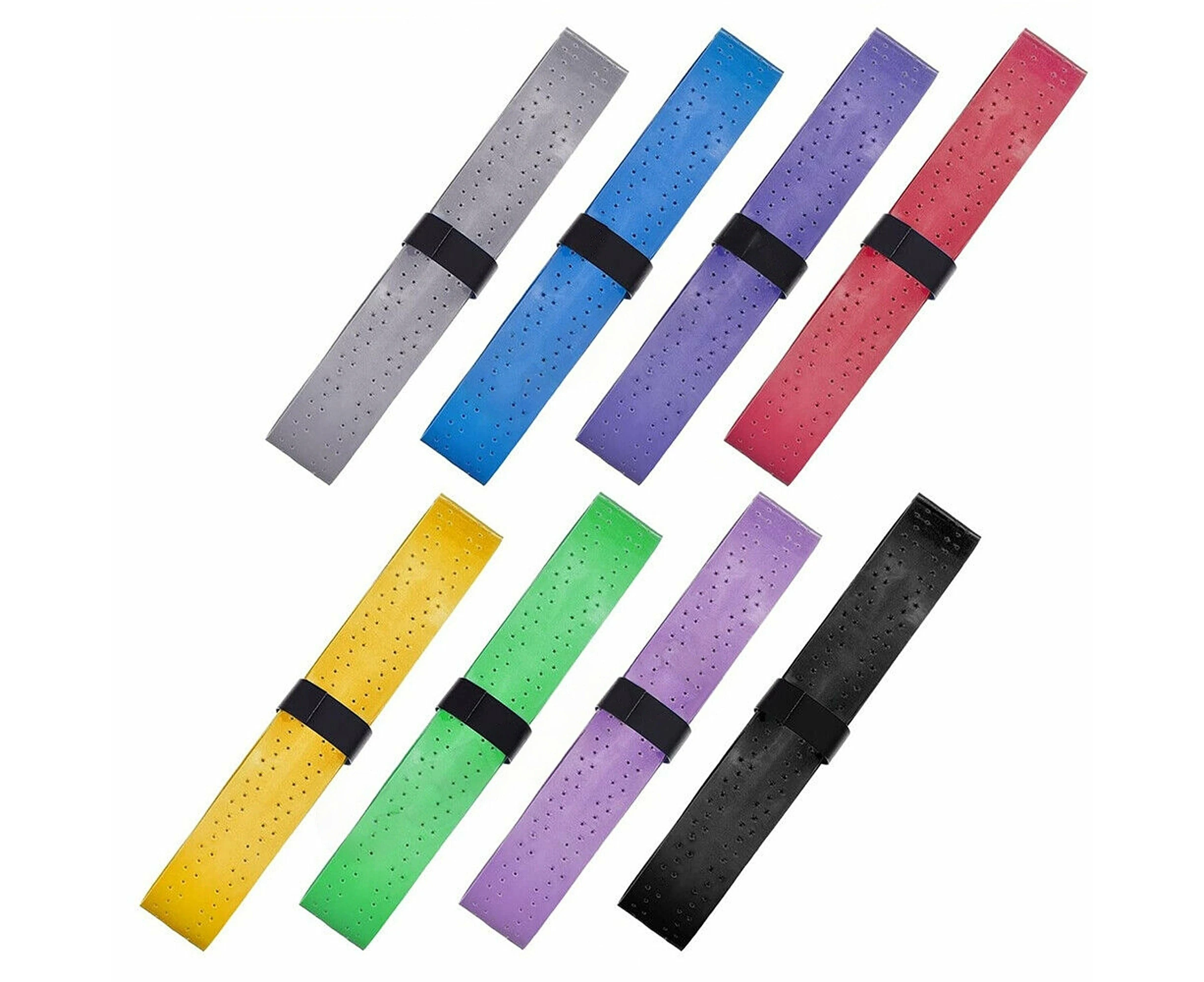 Badminton Tennis Squash Racquet Sweatband 8x Anti-slip Racket Grip Tape