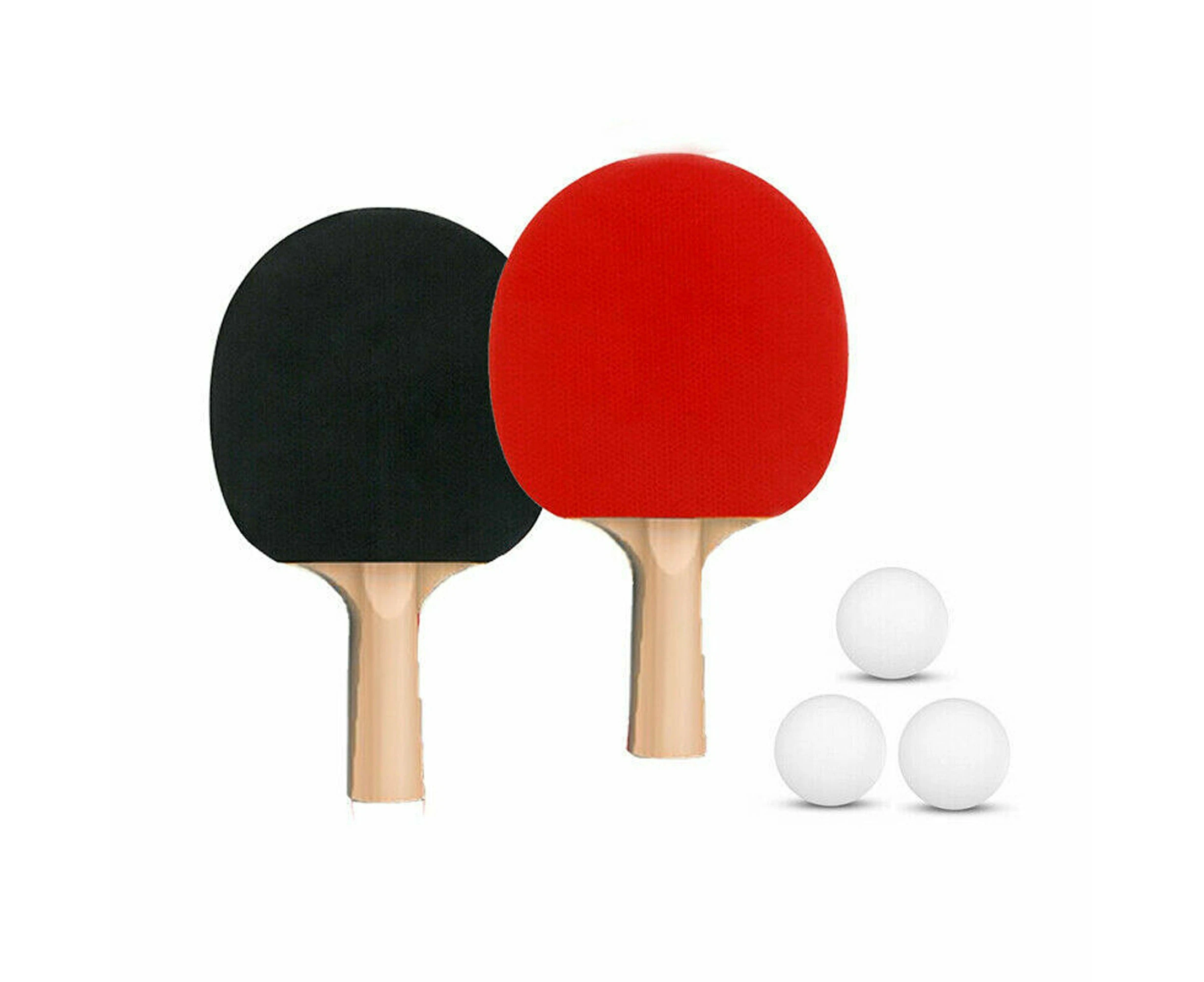 2 Rackets And 3 Balls Table Tennis Ping Pong Set