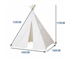 Cotton Canvas Large Teepee Tent