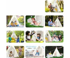 Cotton Canvas Large Teepee Tent