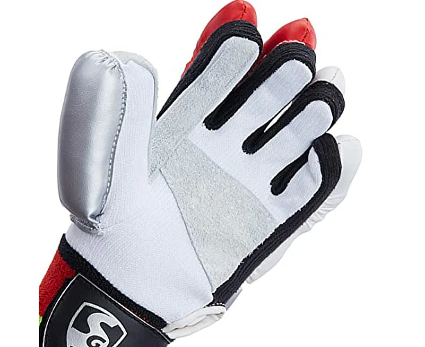 SG Club Cricket Batting Gloves  Multicolor  Size: Mens  For Left-Hand Batsman