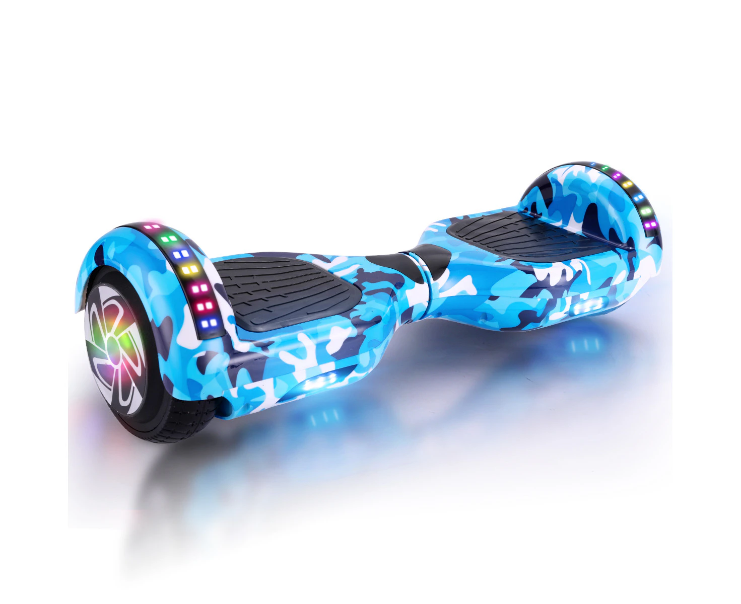 RIDEO 6.5 inch Hoverboard Joy Series XT65 Self Balance Electric Scooter LED Kids Gift _ Blue Galaxy