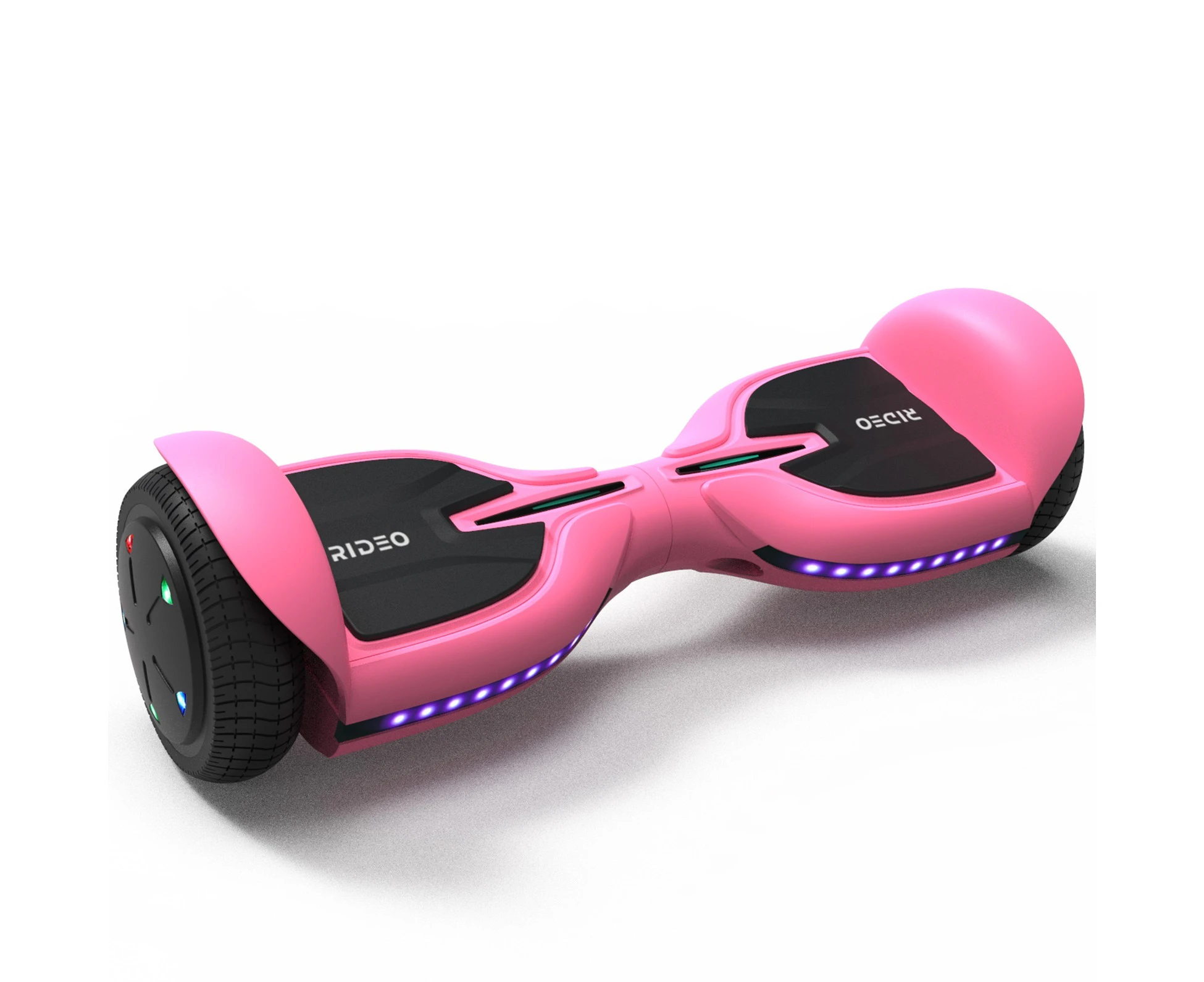 RIDEO Q3_C Hoverboard 6.5 inch Electric Self Balance Sooter UL Bluetooth Speaker - Pink