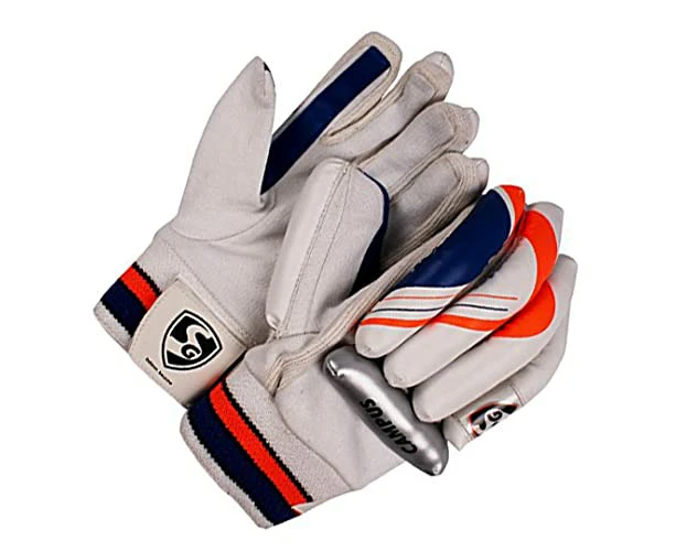 SG Campus Cricket Batting Gloves  Multicolor Size: Mens For Left-Hand bats